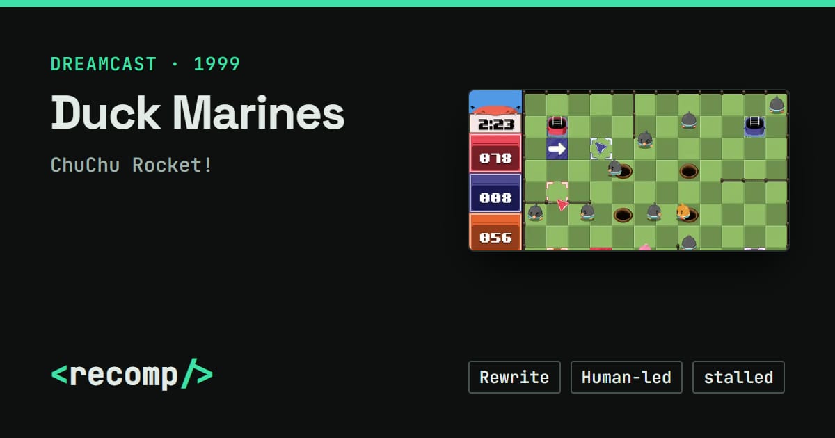 Duck Marines · Recomp