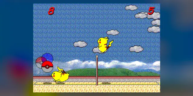 Pikachu Volleyball (JS) · Recomp