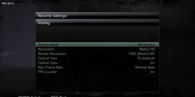 Splinter Cell: Double Agent XBE Recomp · Recomp